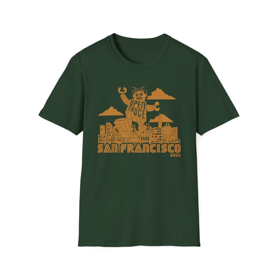 William Osman Open Sauce San Francisco Unisex Softstyle T-Shirt