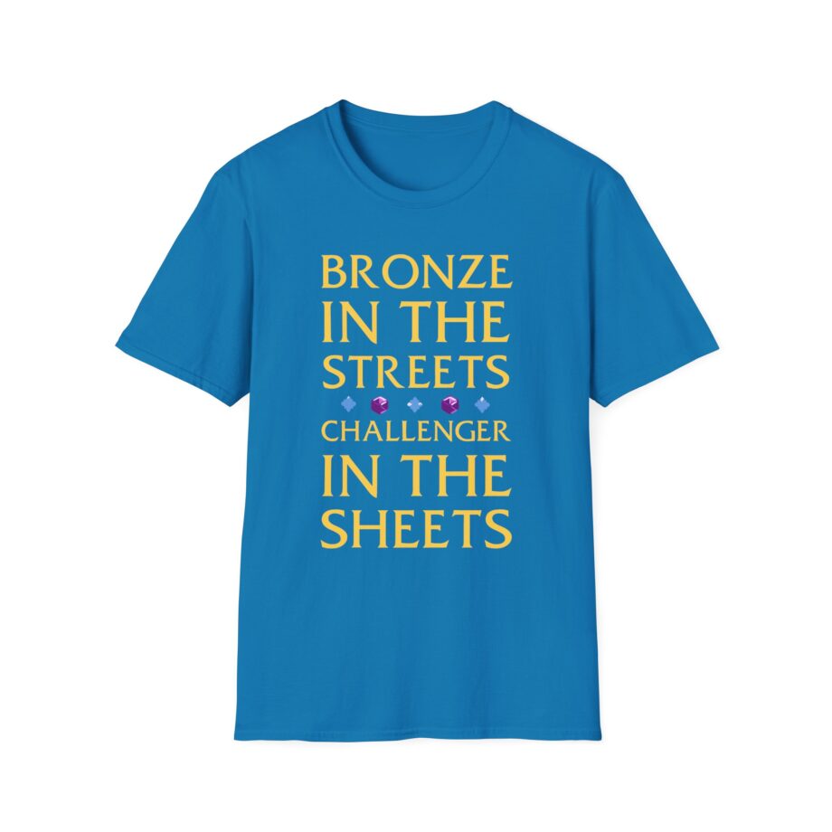 Mizkif Bronze in the Streets Challenger in the Sheets Unisex Softstyle T-shirt