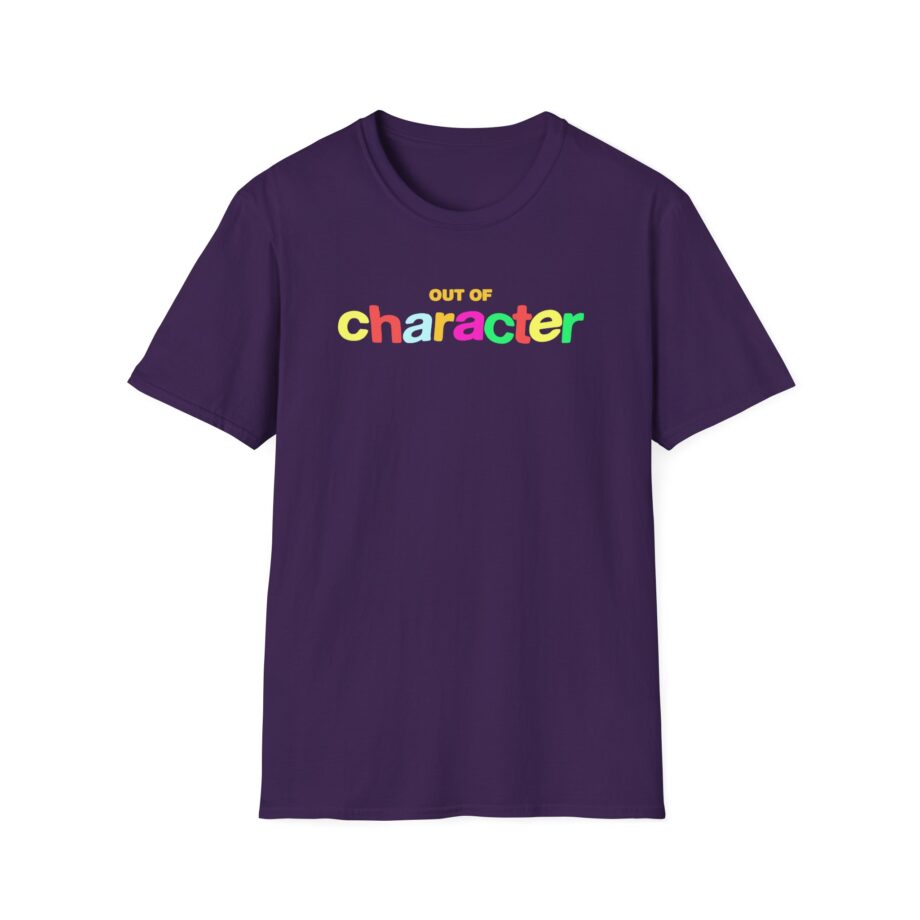 Slushy Noobz  Out Of Character Unisex Softstyle T-shirt