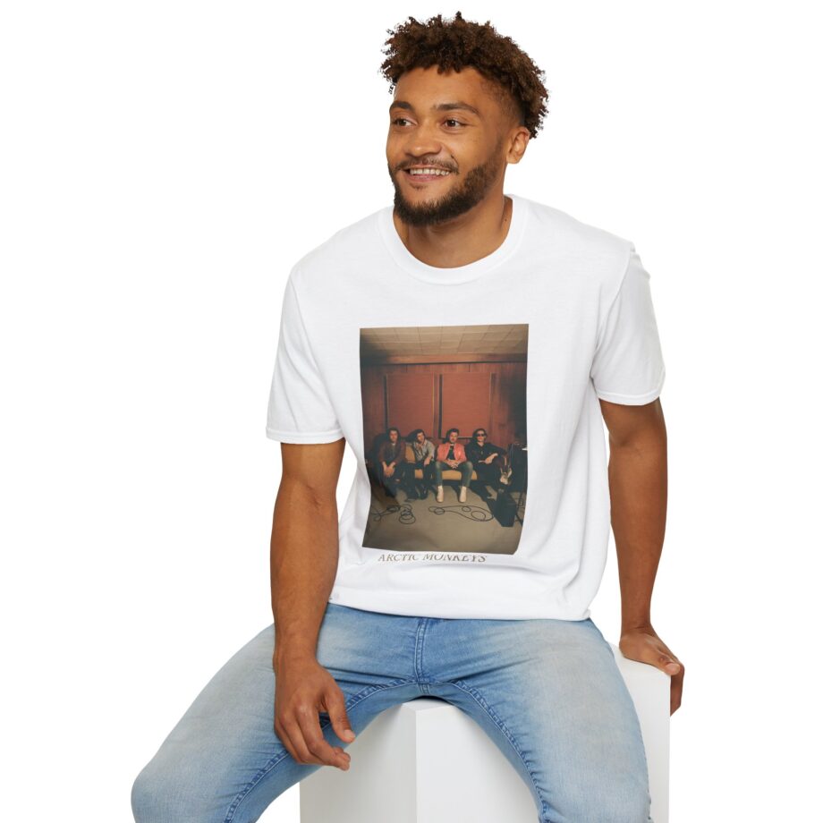 Arctic Monkeys Band Photo Unisex Softstyle T-shirt