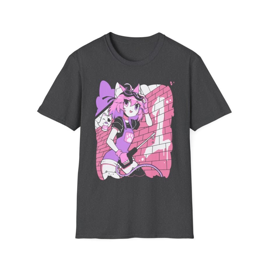 Vshojo Nyanners Anime  Unisex Softstyle T-Shirt