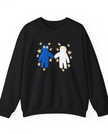 Slushy Noobz  Out Of Character Unisex Heavy Blend Crewneck Sweatshirt