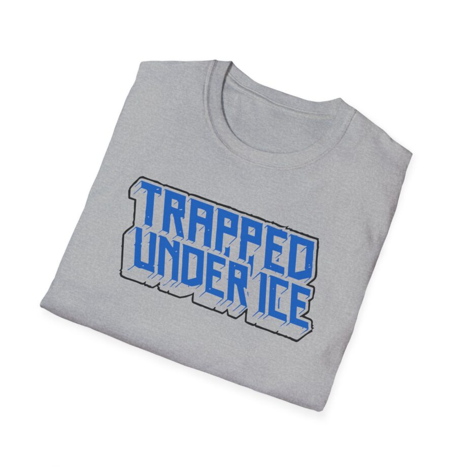 Trapped Under Ice Stacked 3d Logo Unisex Softstyle T-Shirt