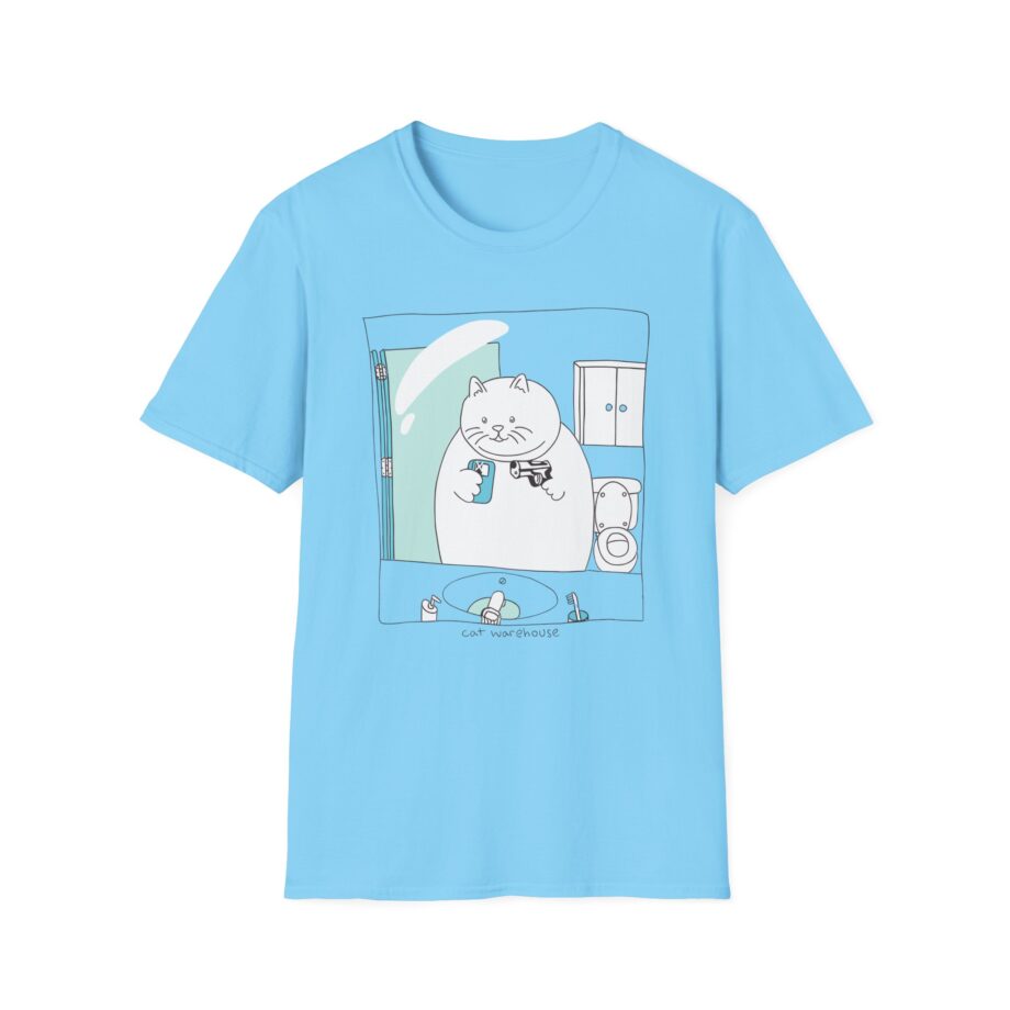 William Osman cat warehouse Unisex Softstyle T-Shirt