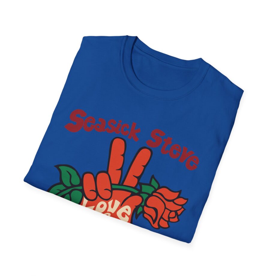 Seasick Steve Love & Peace Unisex Softstyle T-Shirt