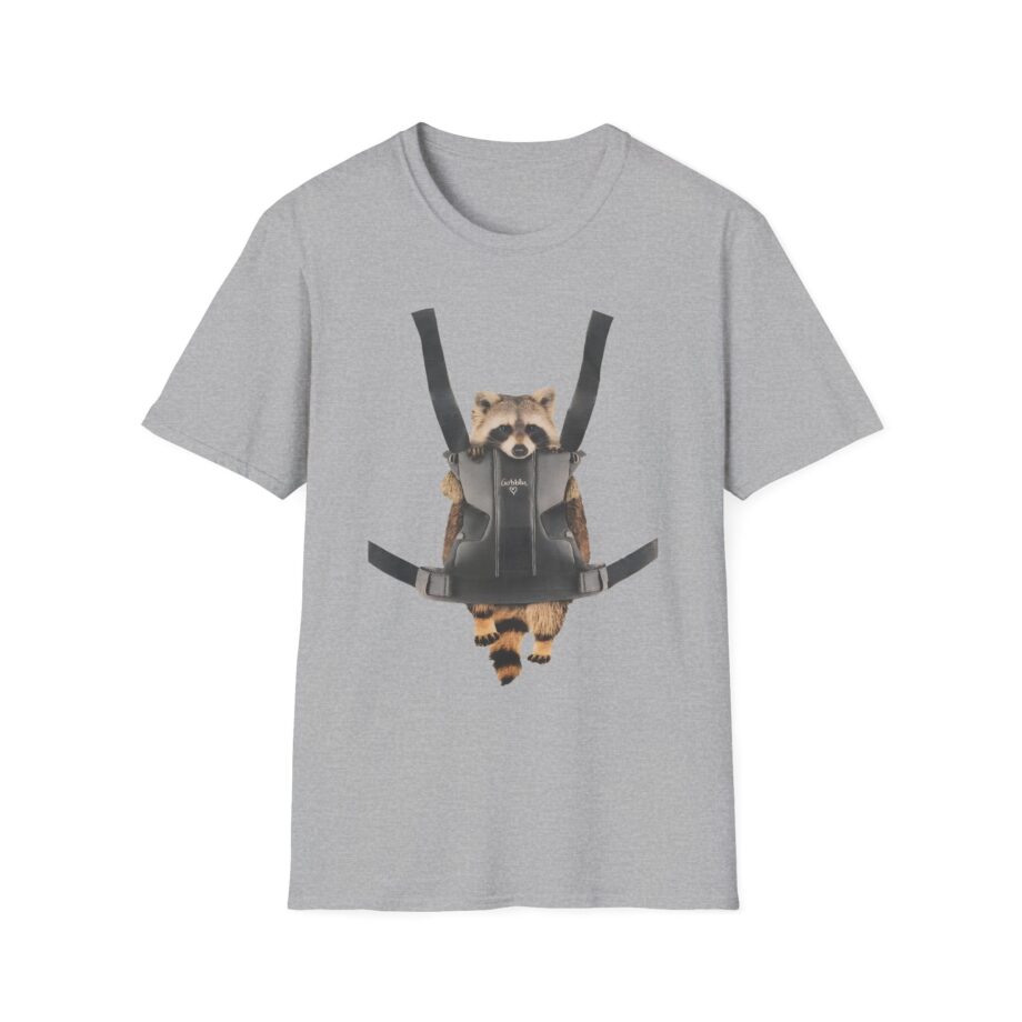 William Osman Raccoon Unisex Softstyle T-Shirt