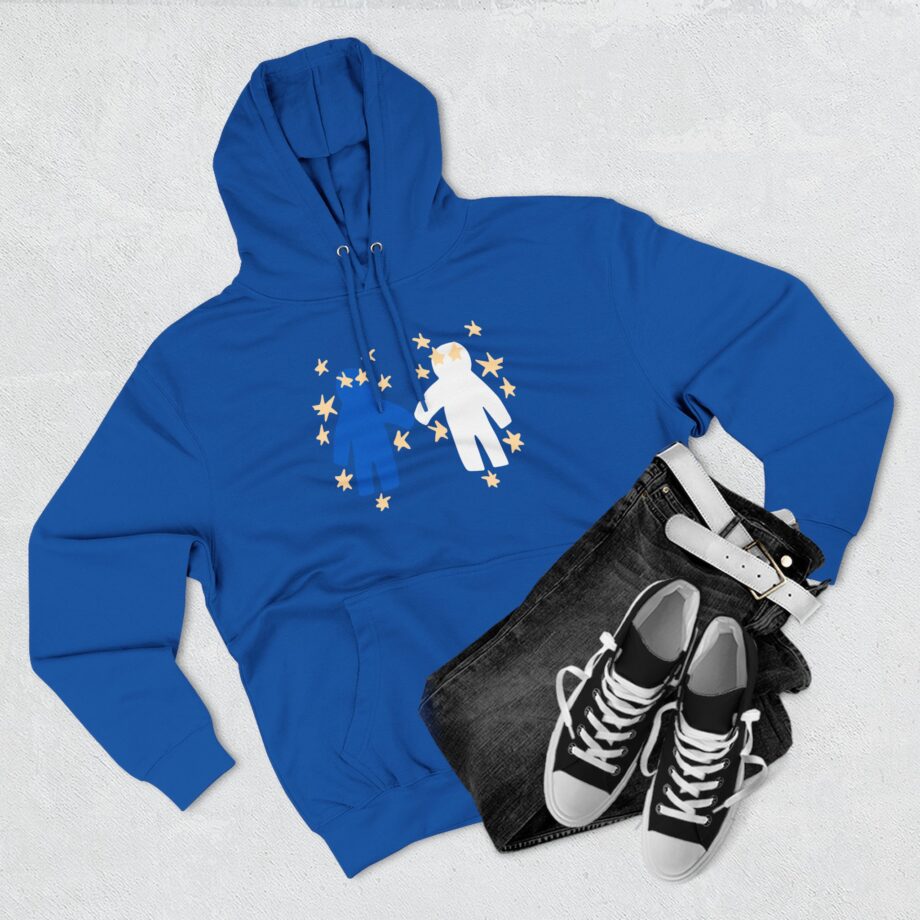 Slushy Noobz  Out Of Character Three-panel Fleece Hoodie