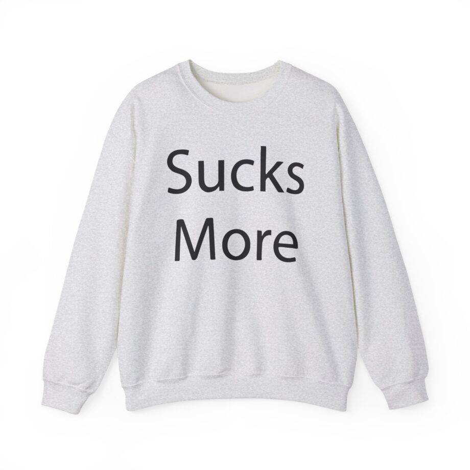 Hamzah Sucks More Tee Unisex Heavy Blend Crewneck Sweatshirt