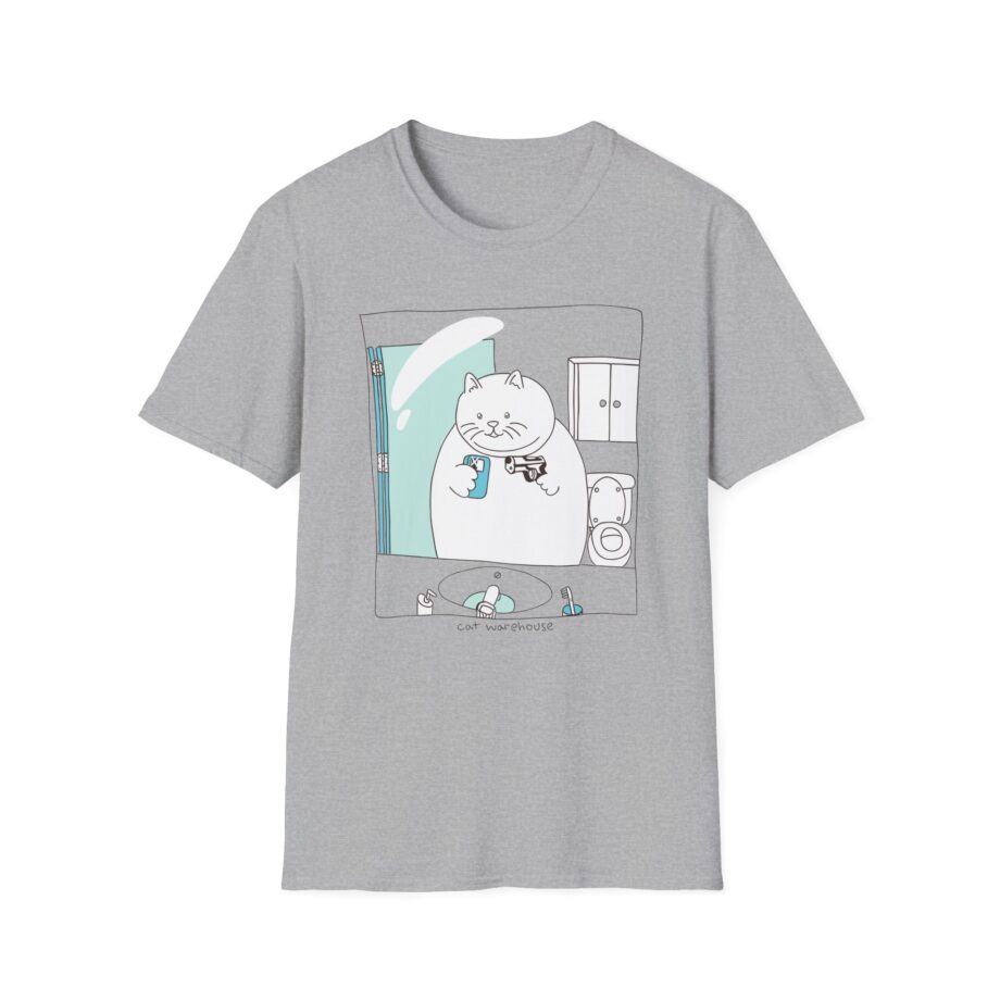 William Osman cat warehouse Unisex Softstyle T-Shirt