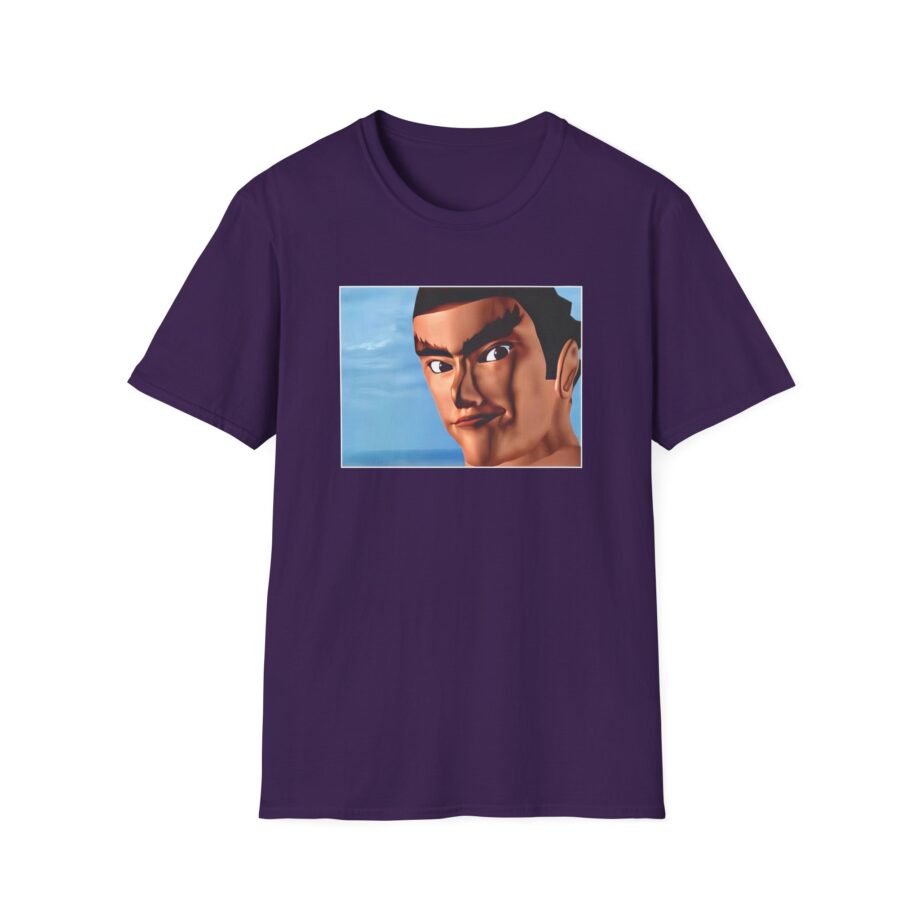 Tinakitten Tekken Retro Kazuya Mishima Unisex Softstyle T-Shirt