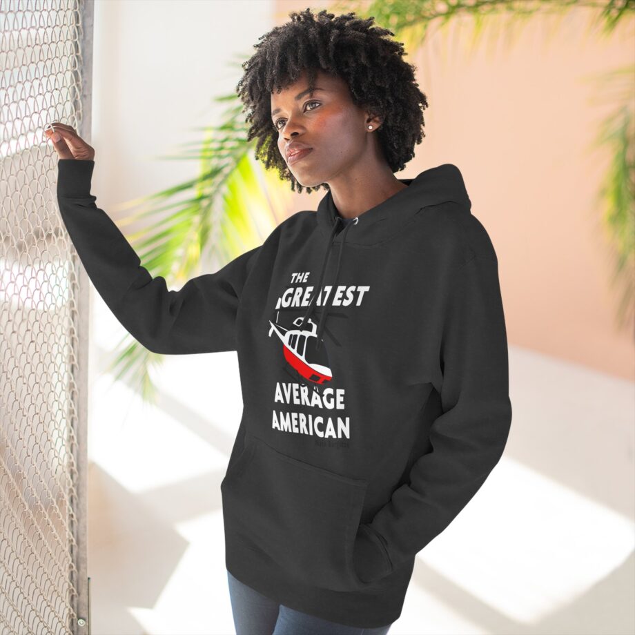 The Greatest Average American Nate Bargatze Three-panel Fleece Hoodie