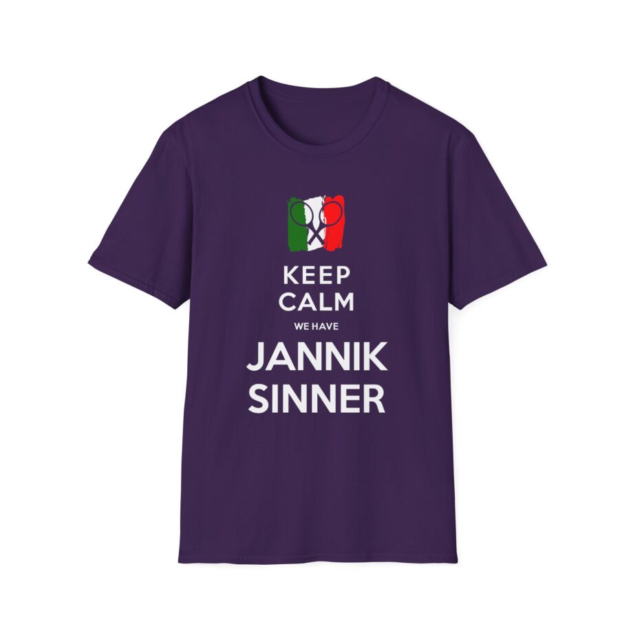 Jannik Sinner Keep Calm We Have  Unisex Softstyle T-Shirt