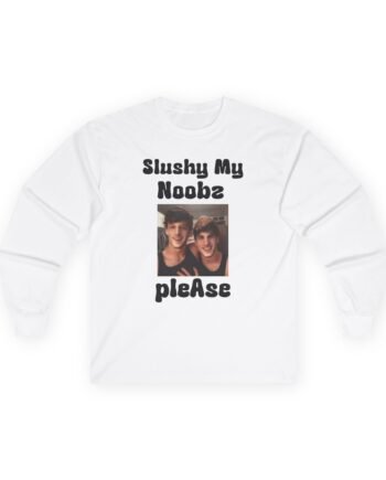 Slushy Noobz Martin and Hamzah Comedy Unisex Ultra Cotton Long Sleeve Tee