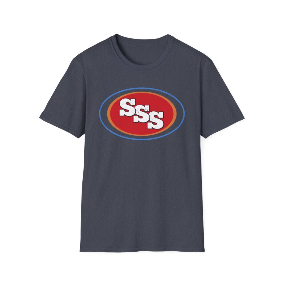 Seasick Steve Sss Oval Acid Unisex Softstyle T-Shirt