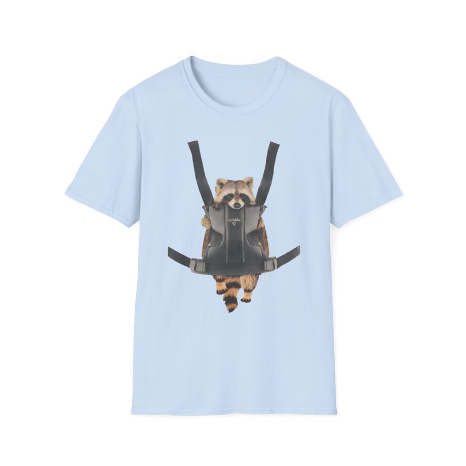 William Osman Raccoon Unisex Softstyle T-Shirt