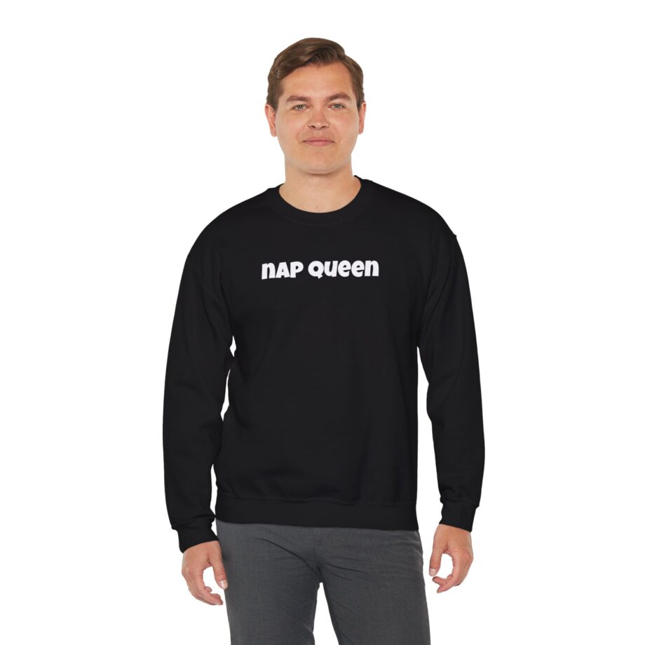 Slushy Noobz Nap Queen Unisex Heavy Blend Crewneck Sweatshirt