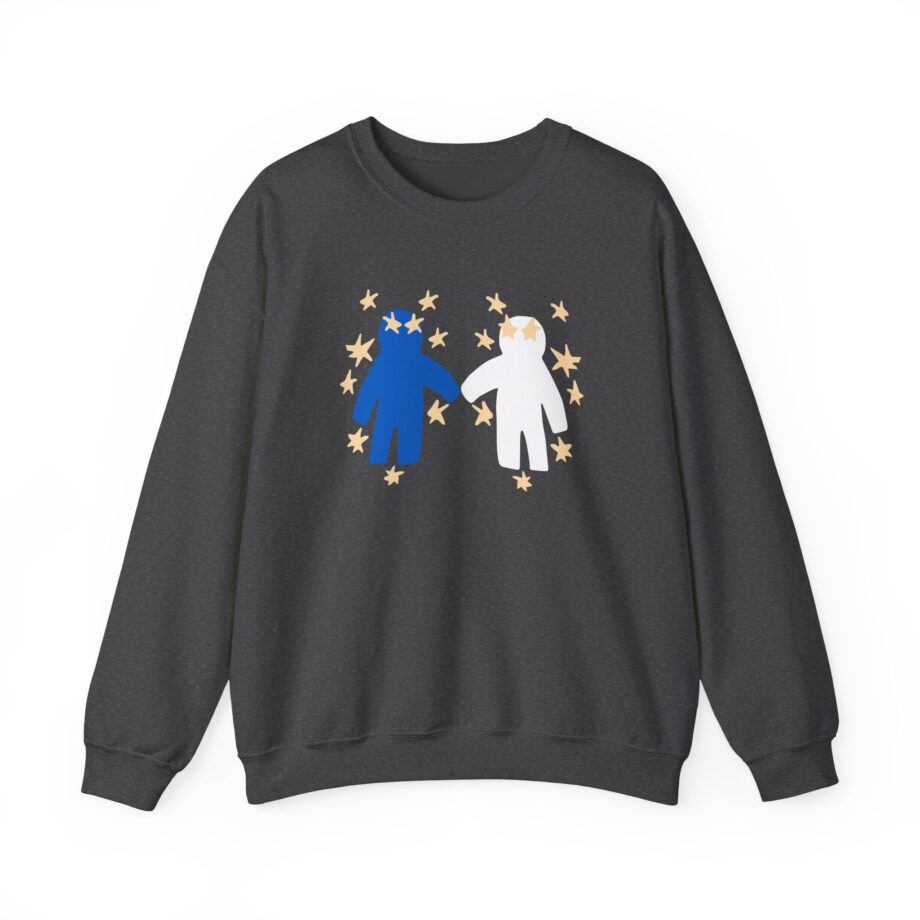 Slushy Noobz  Out Of Character Unisex Heavy Blend Crewneck Sweatshirt