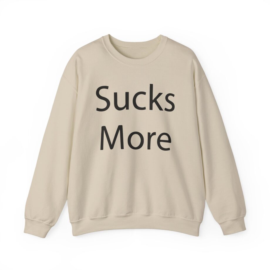 Hamzah Sucks More Tee Unisex Heavy Blend Crewneck Sweatshirt