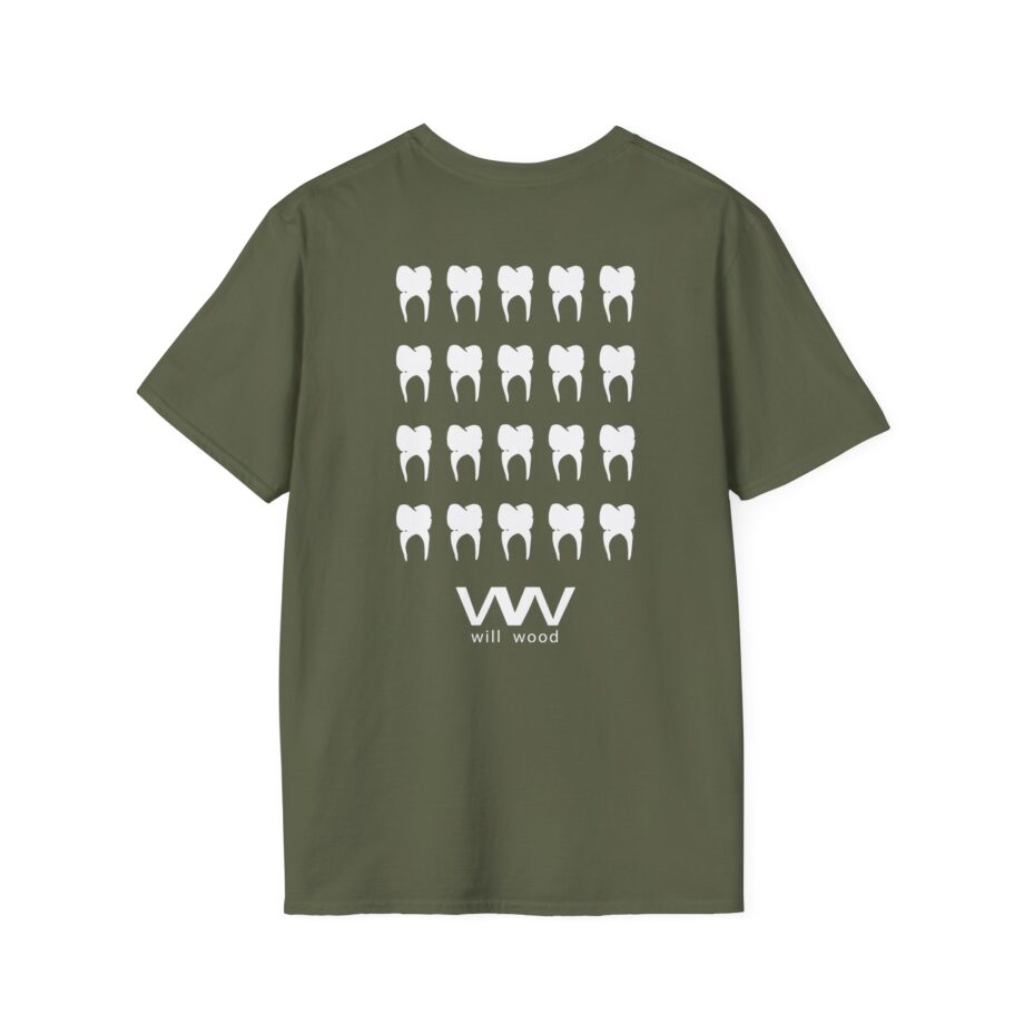 Will Wood Host Skull Unisex Softstyle T-shirt
