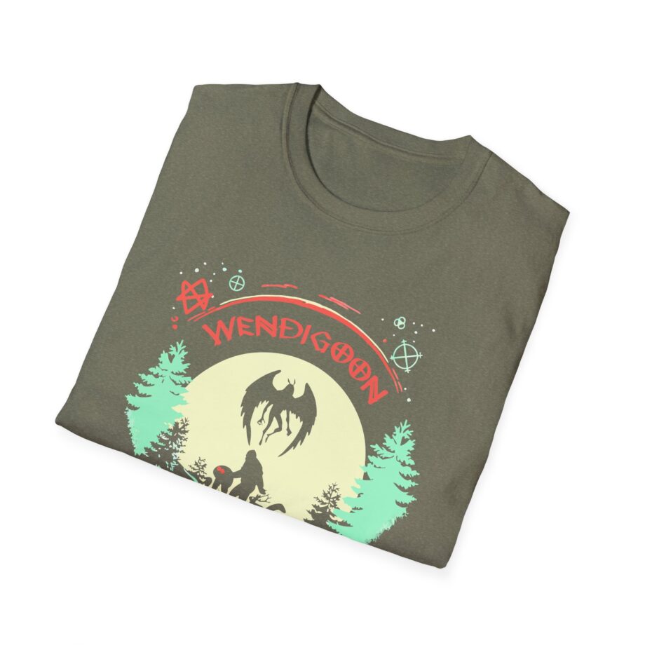 Wendigoon Cryptids on Tour Unisex Softstyle Tee
