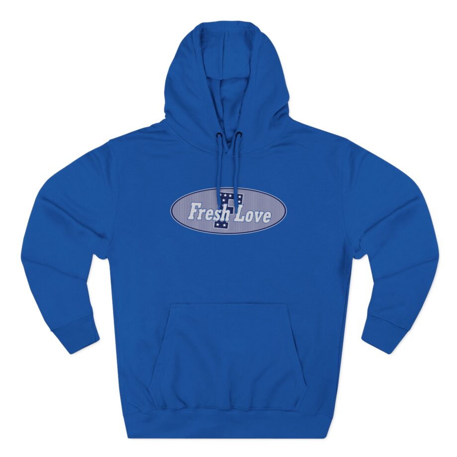 Fresh Love Three Panel Fleece Hoodie