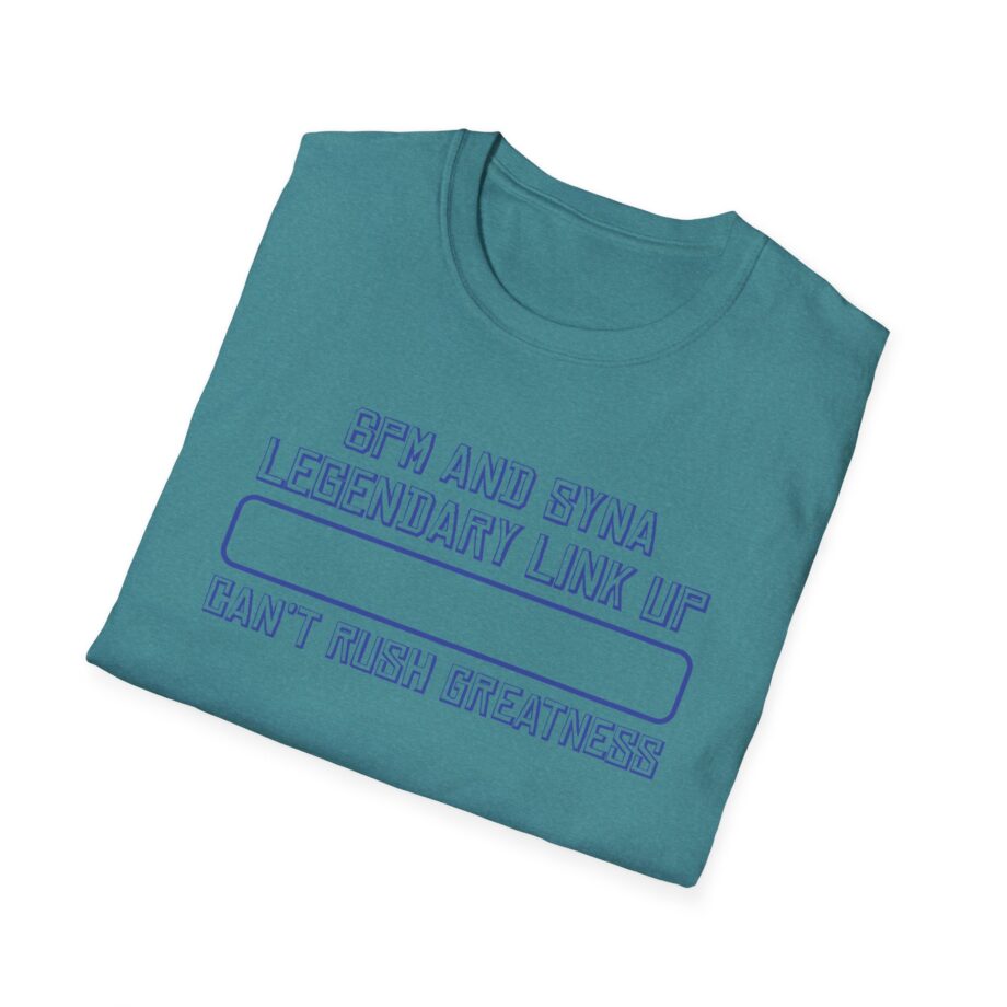 Central Cee 6pm and Syna Legendary Link Up Can't Rush Greatness Unisex Softstyle T-Shirt
