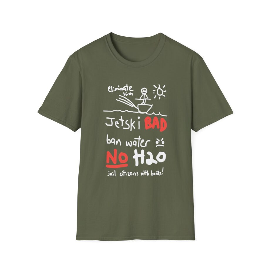 Monstermax Jet Ski Unisex Softstyle T-shirt