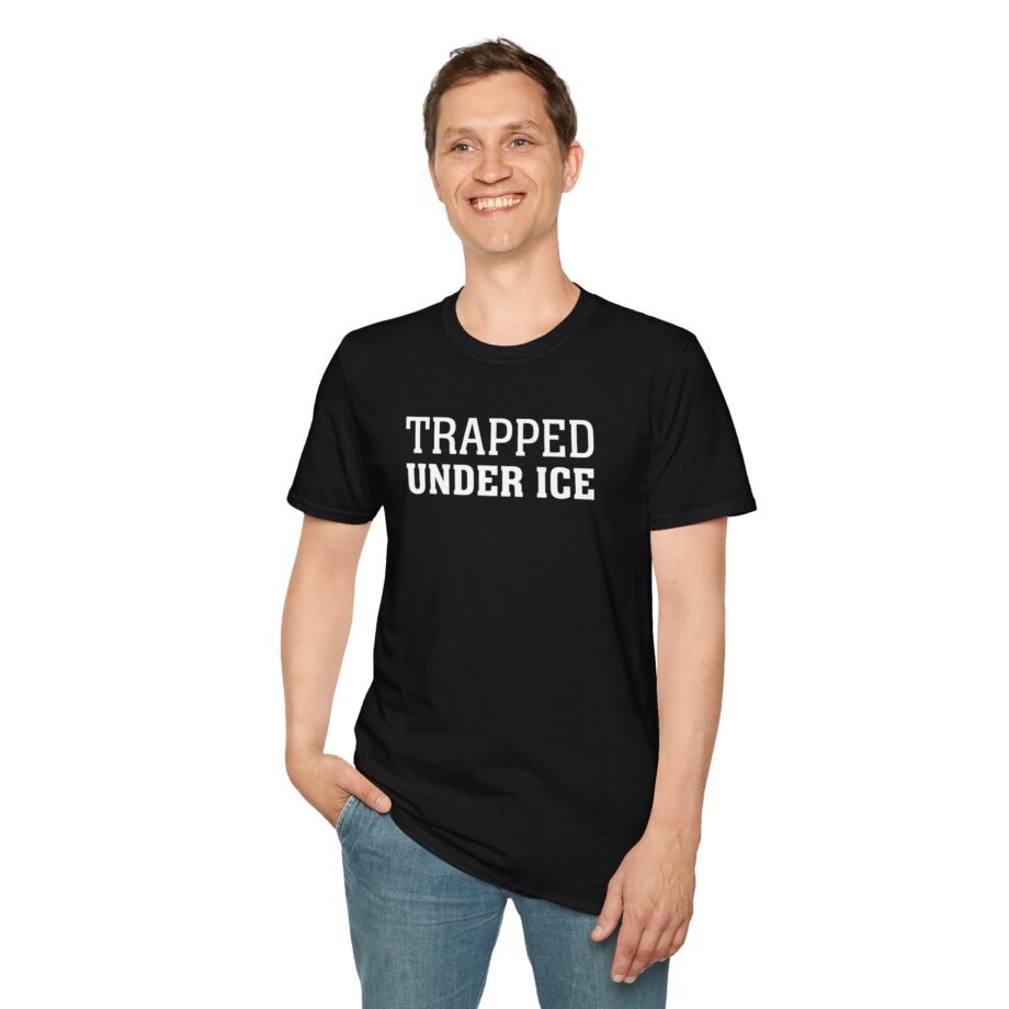 Trapped Under Ice  Secrets of the World  Unisex Softstyle Tee