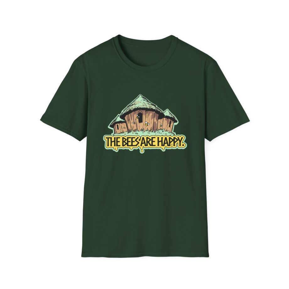 Valheim the Bees Are Happy Unisex Softstyle T-shirt