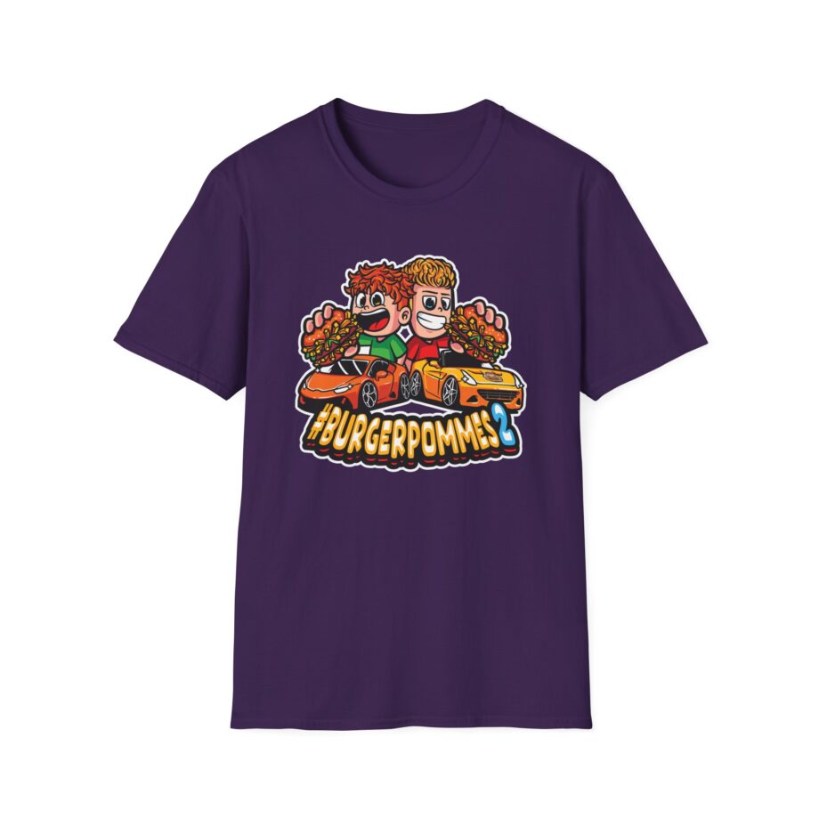 Burger Pommes  Unisex Softstyle T-Shirt