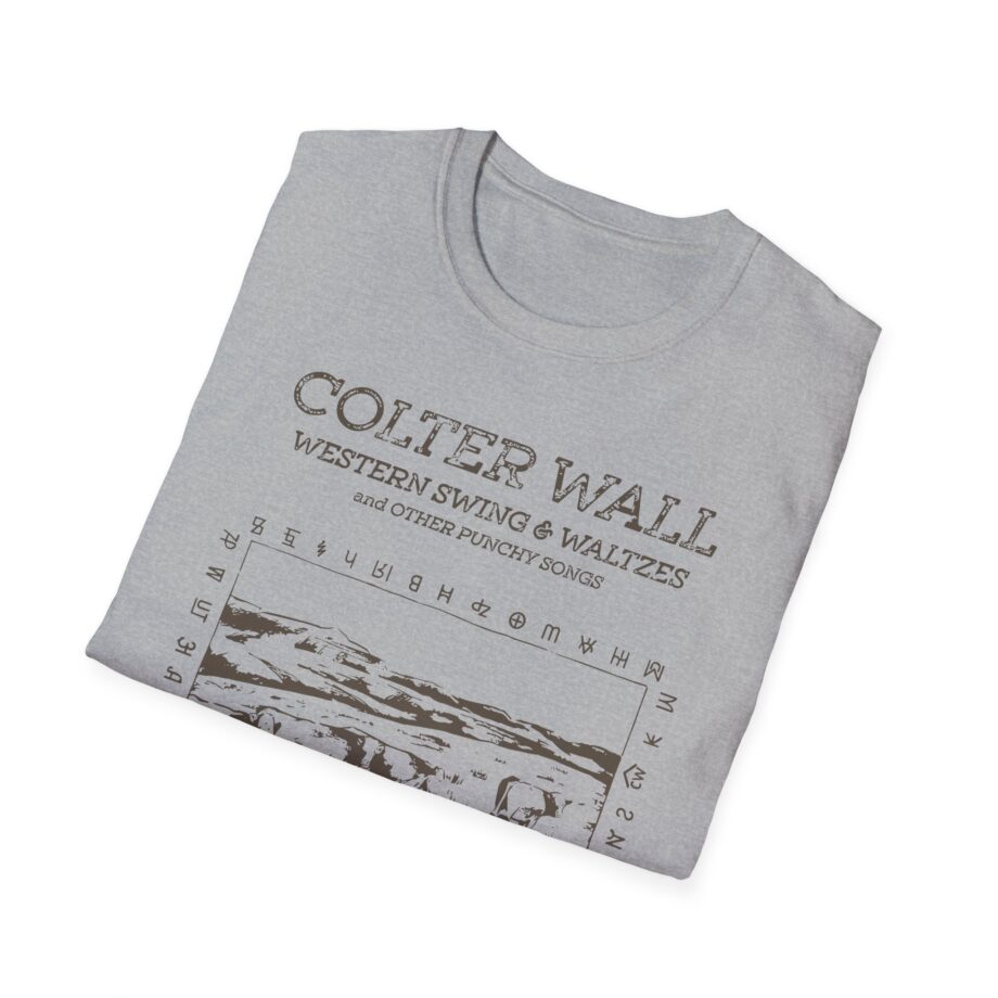Colter Wall Western Swing & Waltzes Unisex Softstyle T-shirt