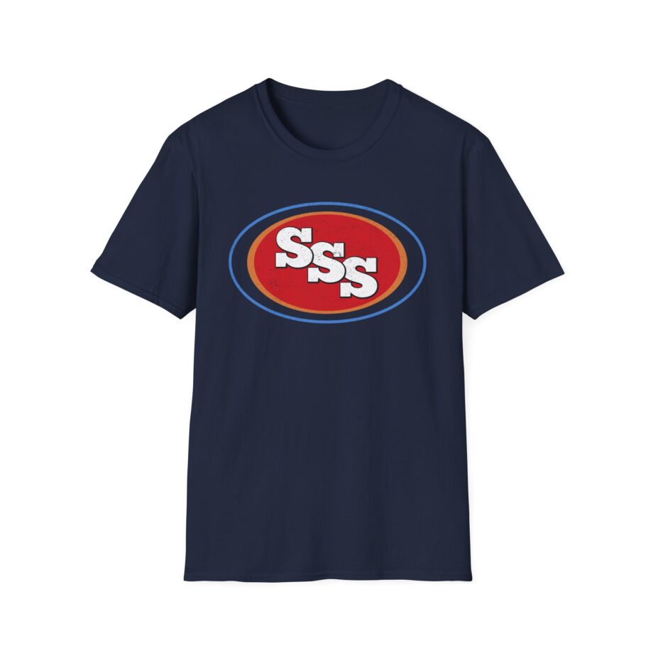 Seasick Steve Sss Oval Acid Unisex Softstyle T-Shirt