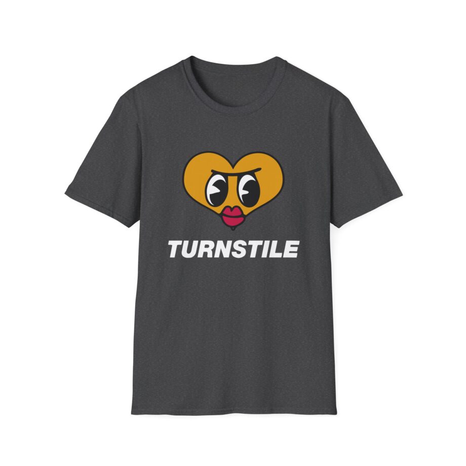 Turnstile Heart Unisex Softstyle T-shirt