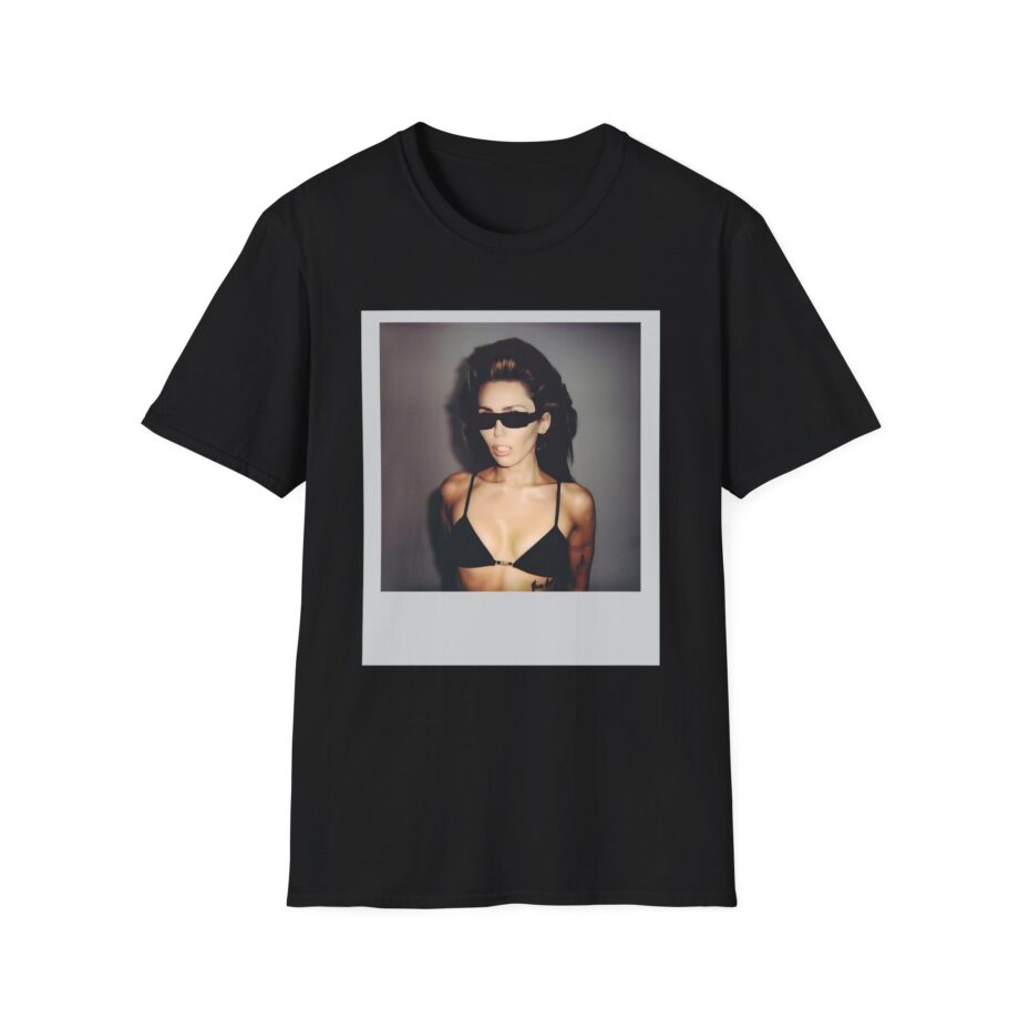 Miley Cyrus Polaroid Photo Unisex Softstyle T-Shirt