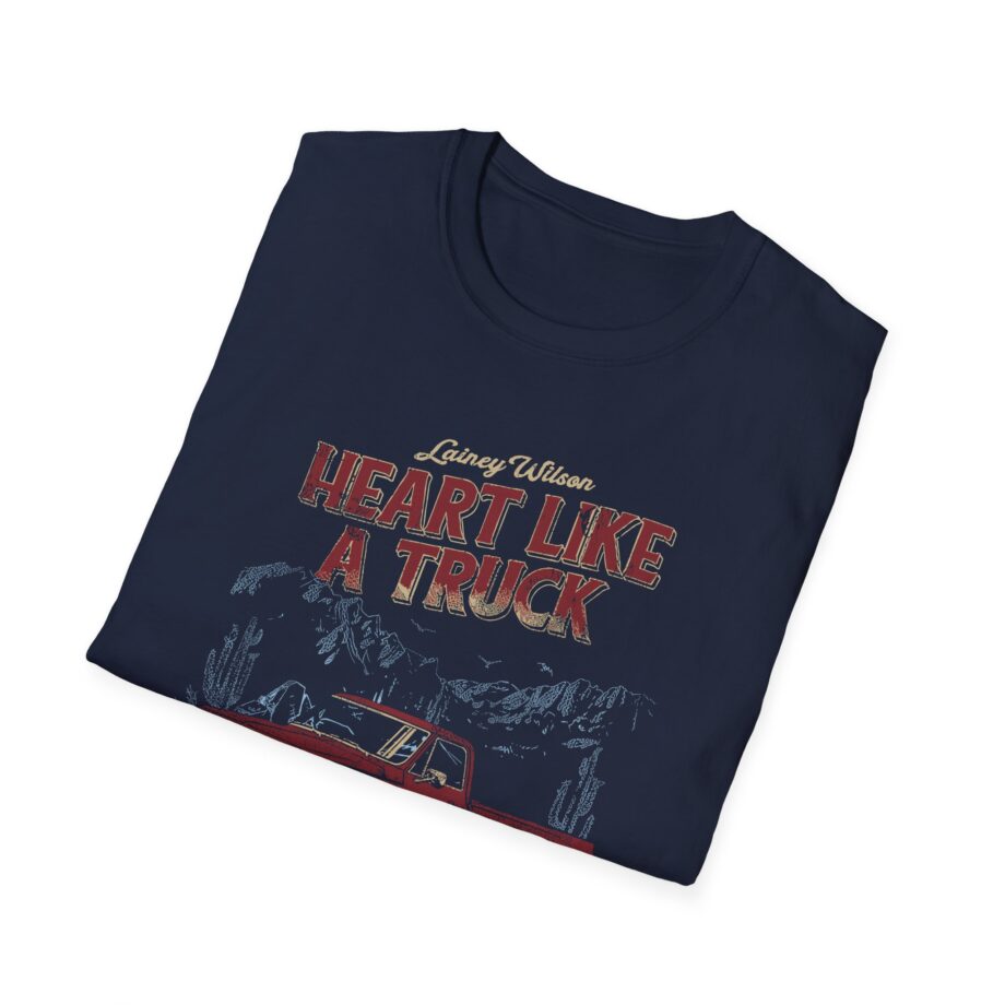 Lainey Wilson Heart Like a Truck Unisex Softstyle T-shirt