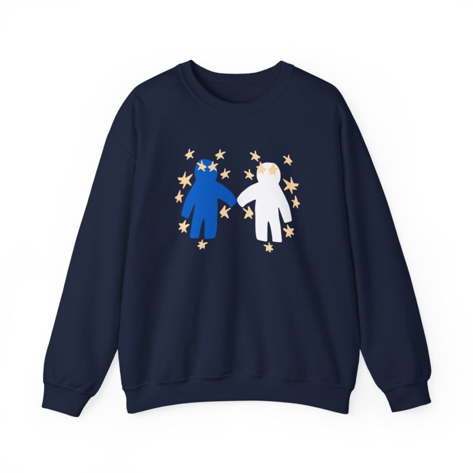Slushy Noobz  Out Of Character Unisex Heavy Blend Crewneck Sweatshirt