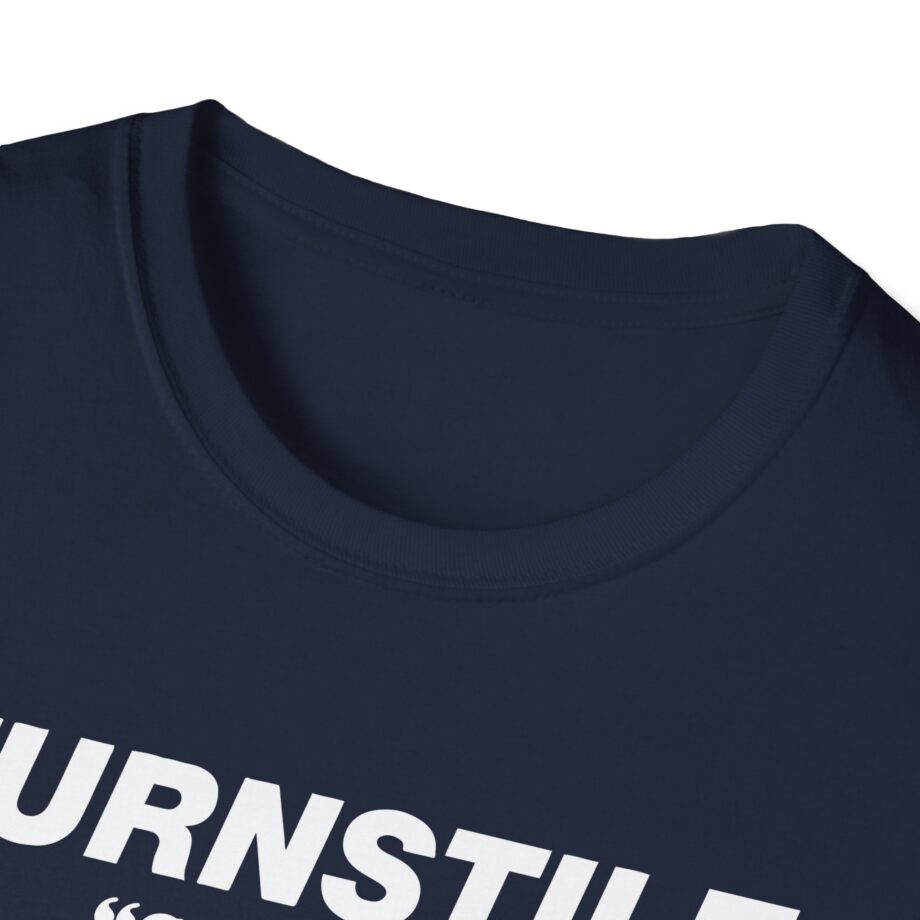 Turnstile Glow on Drawing Unisex Softstyle T-shirt