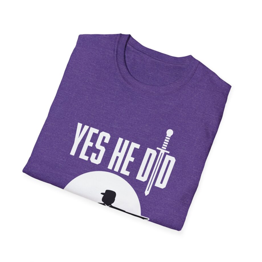 Trevor Bauer Yes He Did Unisex Softstyle T-Shirt