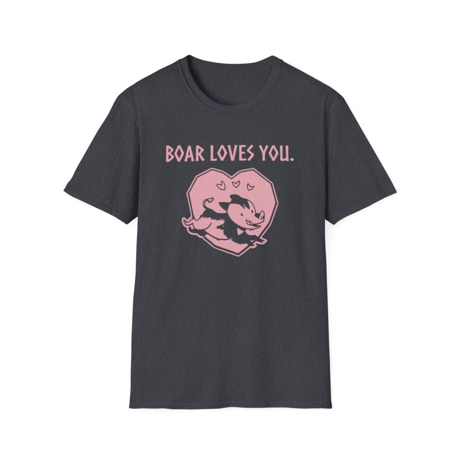 Valheim Boar Loves You Unisex Softstyle T-shirt