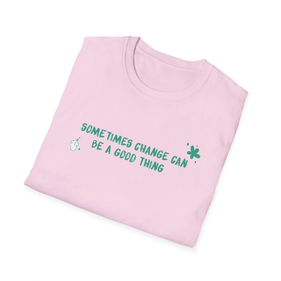 Heartstopper Sometimes Change Can Be a Good Thing Unisex Softstyle T-Shirt