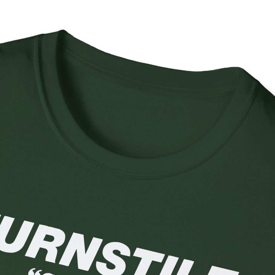 Turnstile Glow on Drawing Unisex Softstyle T-shirt