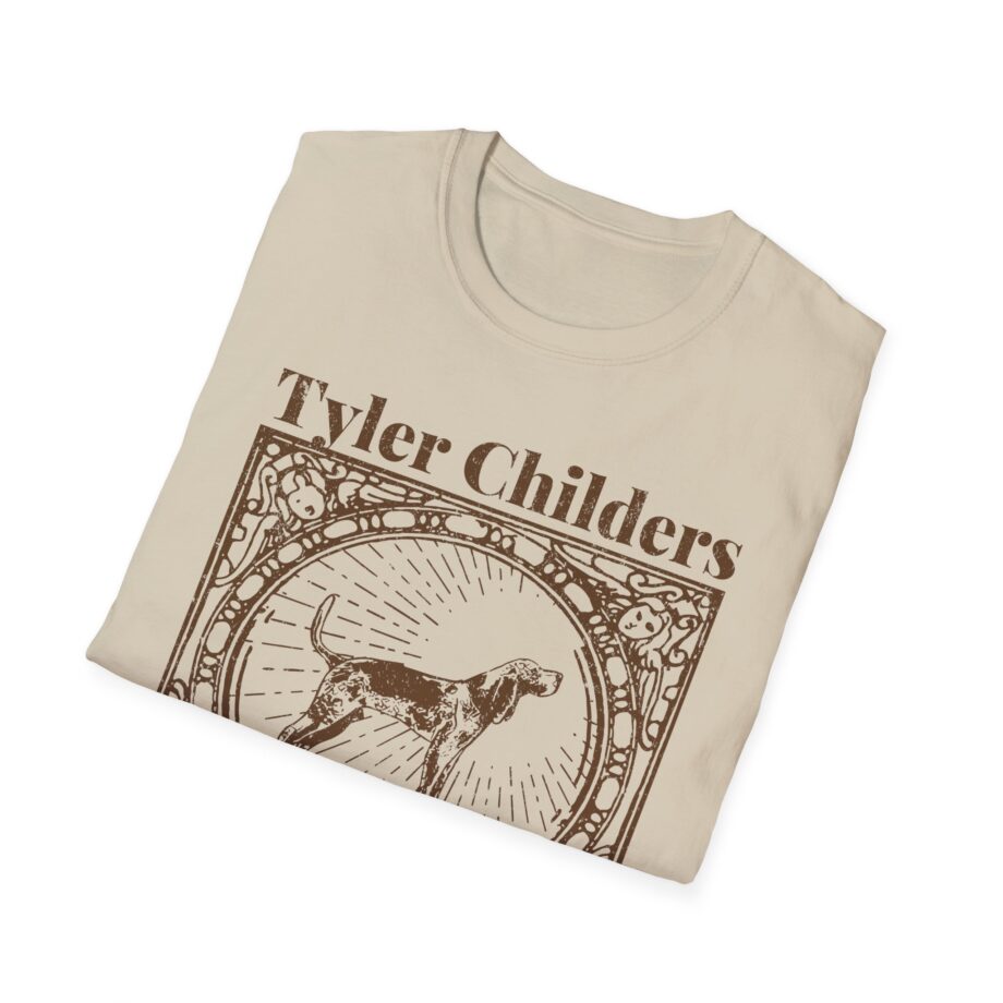 Tyler Childers Beige Hound Unisex Softstyle T-shirt