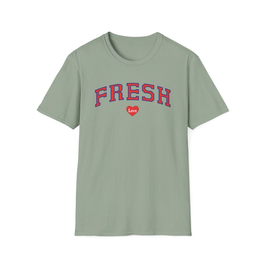 Fresh Love Heart Unisex Softstyle T-Shirt