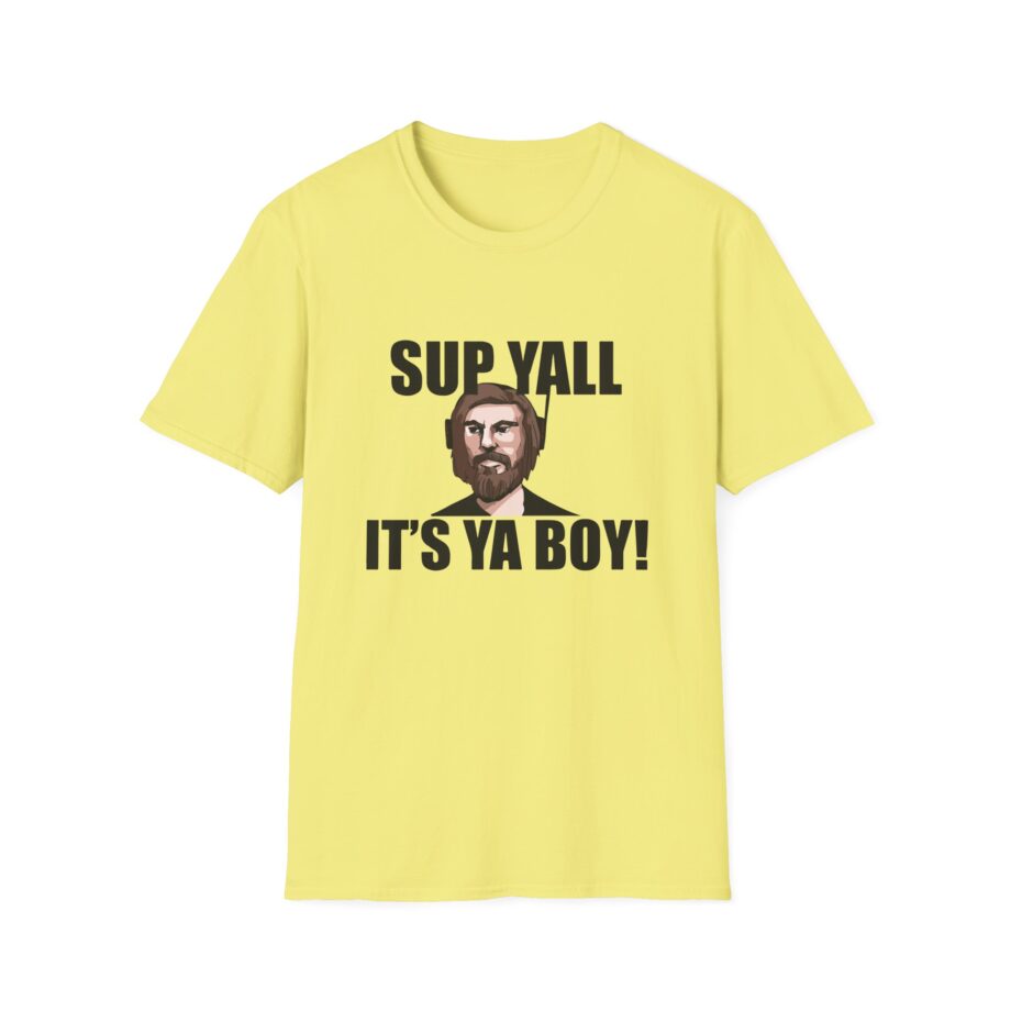 Zackrawrr Sup Yall It's Ya Boy Unisex Softstyle T-shirt