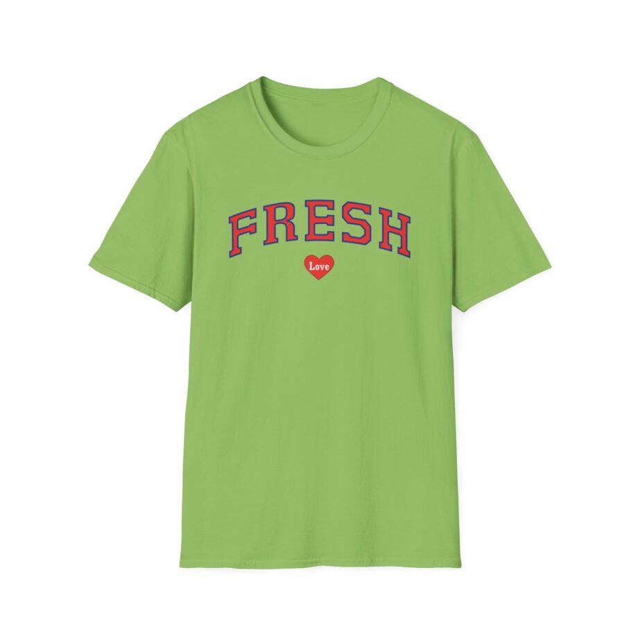 Fresh Love Heart Unisex Softstyle T-Shirt