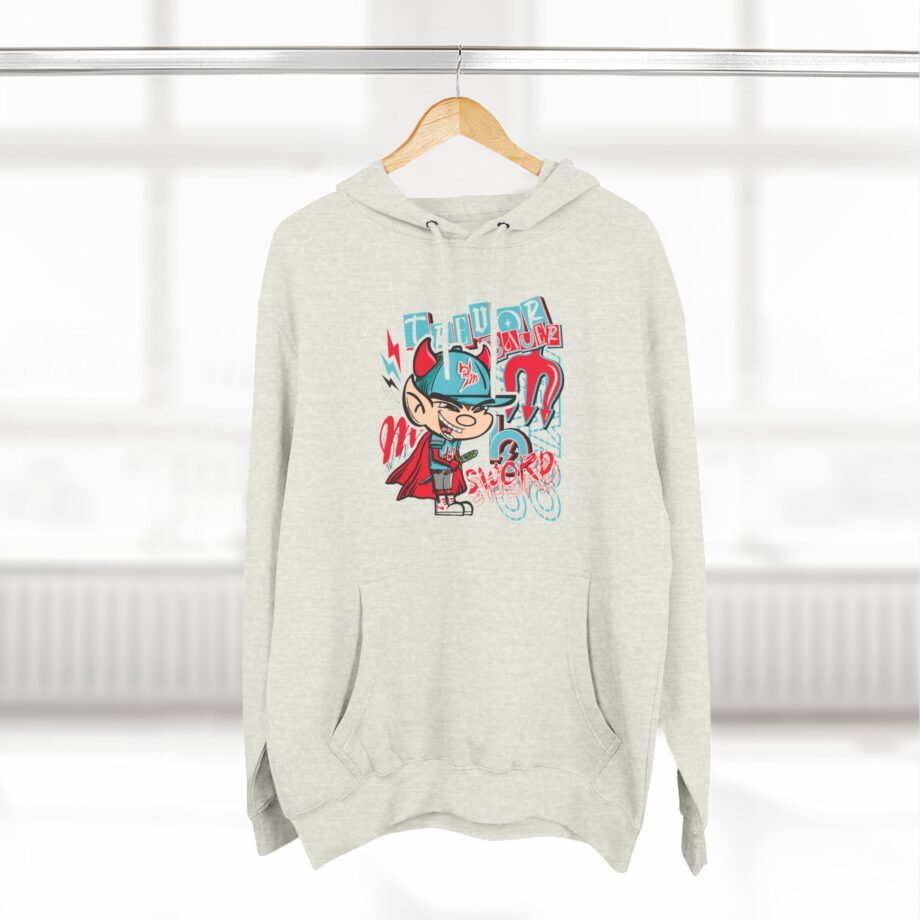 Trevor Bauer Diablo's Cartoon Three-Panel Fleece Hoodie