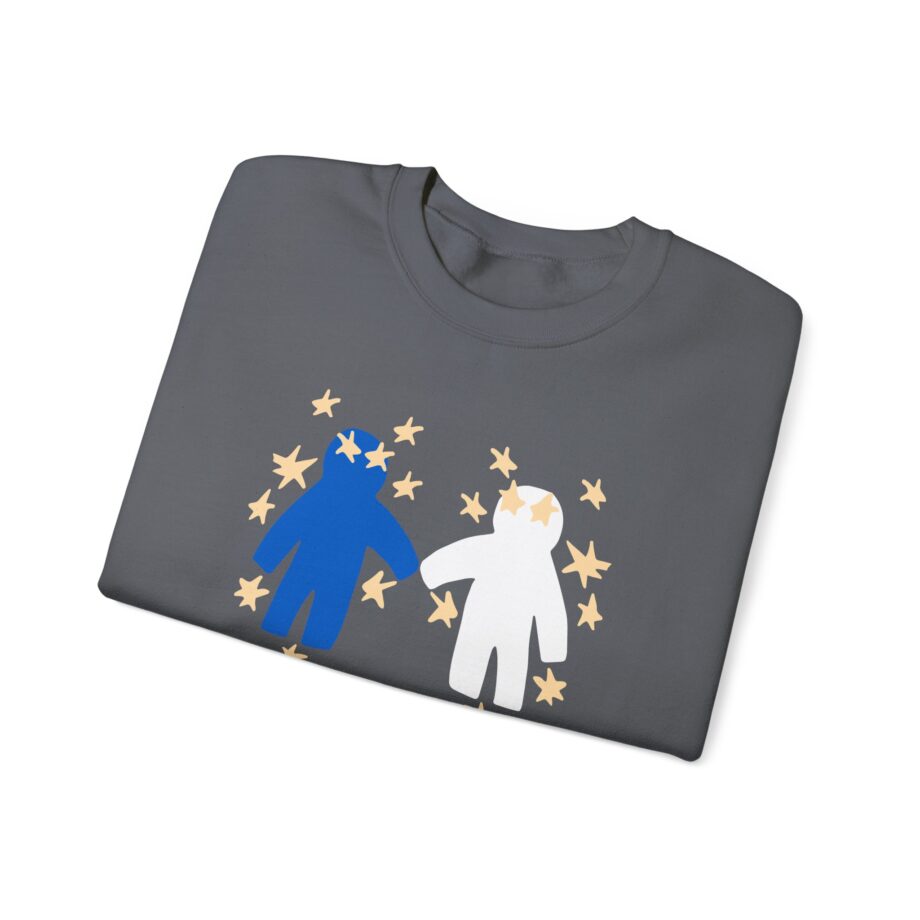 Slushy Noobz  Out Of Character Unisex Heavy Blend Crewneck Sweatshirt