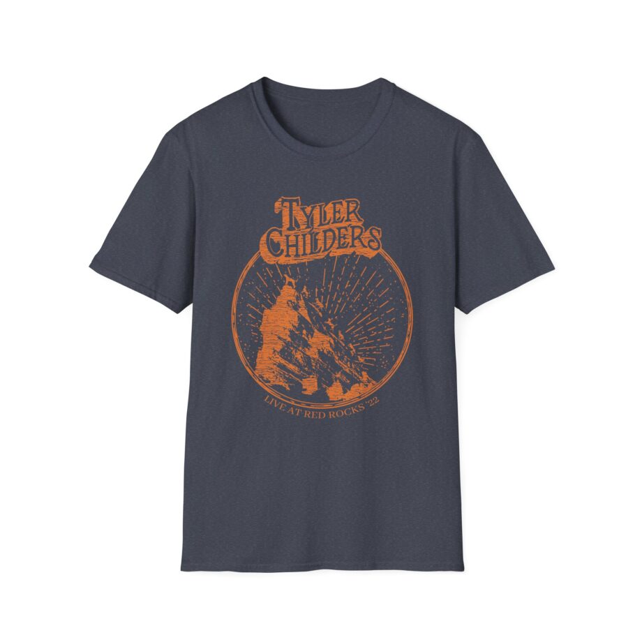 Tyler Childers Natural Red Rocks Unisex Softstyle T-shirt