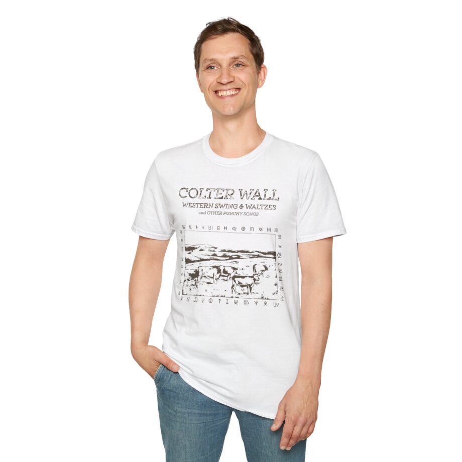 Colter Wall Western Swing & Waltzes Unisex Softstyle T-shirt