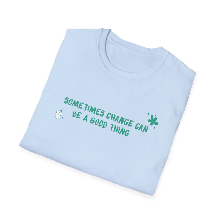 Heartstopper Sometimes Change Can Be a Good Thing Unisex Softstyle T-Shirt